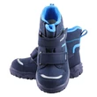 Sötétkék-kék, vízálló, bundás, Gore-Tex, Superfit bakancs