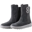Szürke, ezüst virágos, bundás, vízálló, Gore-Tex, Superfit csizma