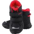 Superfit fekete-piros, vízálló, Gore-Tex, kisfiú bakancs