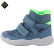 Szürkéskék-neon, bundás, vízálló, Gore-Tex, Superfit bakancs