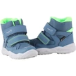 Szürkéskék-neon, bundás, vízálló, Gore-Tex, Superfit bakancs