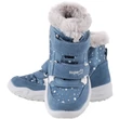Kék-ezüst, bundás, vízálló, Gore-tex, Superfit bakancs