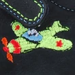 Sötétkék, neon repülős, Szamos supinált szandál