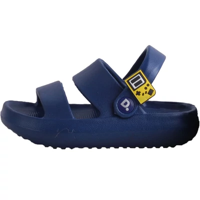 Sötétkék, dd step konzolos strandszandál