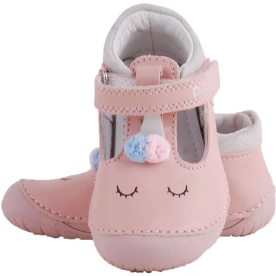  Rózsaszín barefoot kislány szandálcipő szemből