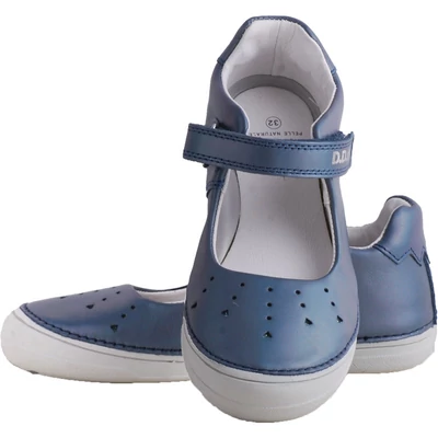 Sötétkék nagylány dd step balerina cipő
