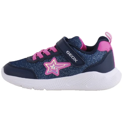 Kék-pink kislány Geox sportcipő