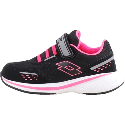 Fekete-pink, Lotto lányka edzőcipő