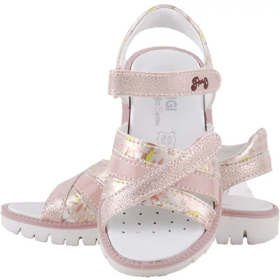 Rosegold, virágos, Primigi szandál