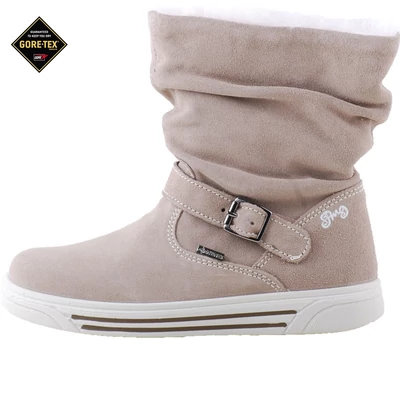 Drapp, csatos, vízálló, bundás, Gore-Tex, Primigi csizma