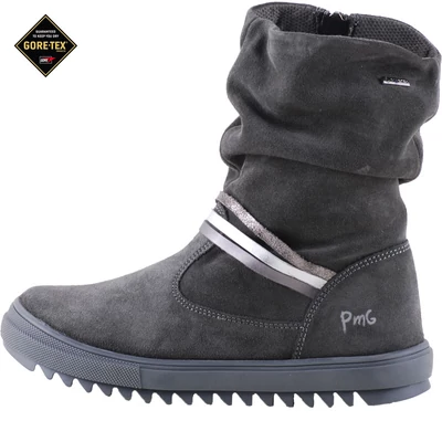 Szürke, ezüst-bronz díszes, vízálló, Gore-Tex, Primigi csizma