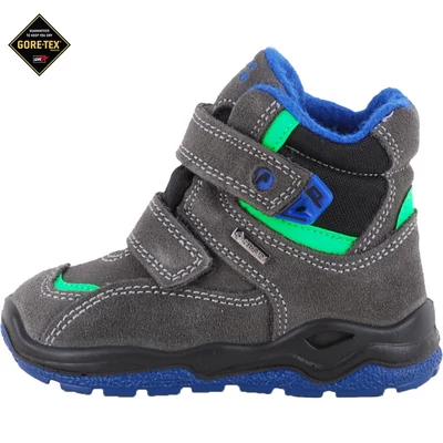 Szürke-neon, vízálló, bundás, Gore-Tex, Primigi bakancs