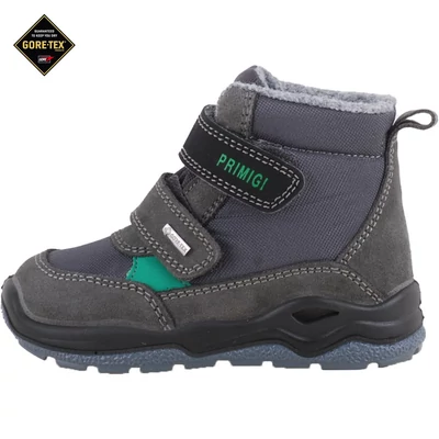 Szürke, vízálló, bundás, Gore-Tex, Primigi bakancs