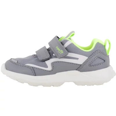Szürke-neon, fényvisszaverős, habkönnyű, Superfit edzőcipő