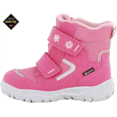 Rózsaszín-ezüst, hópelyhes, vízálló, bundás, Gore-Tex bakancs