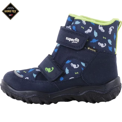 Dínós, bundás, vízálló, Gore-Tex, Superfit bakancs