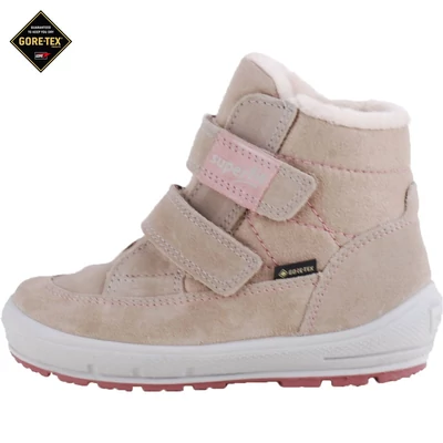 Krém-rózsaszín, bundás, vízálló, Gore-tex, Superfit bakancs
