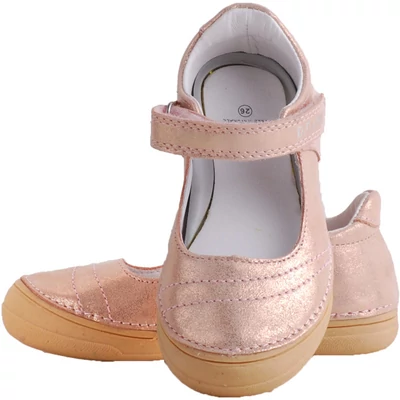 Rózsaszín, csillogós, dd step balerina cipő