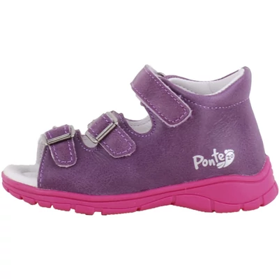 Lila, pink talpú, Ponte 20 supinált szandál