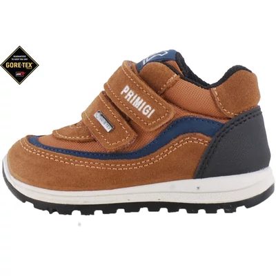 Barna-kék, vízálló, Gore-Tex, fiú cipő
