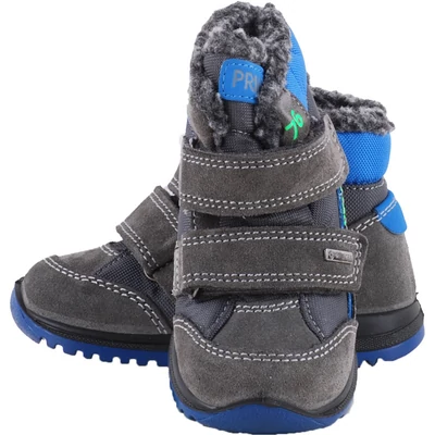 Szürke, vízálló, bundás, Gore-Tex Primigi bakancs