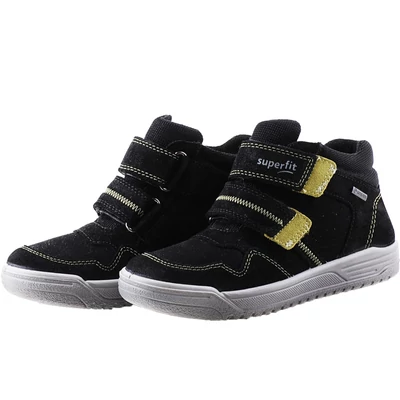Fekete-zöld, vízálló, Gore-Tex, Superfit cipő