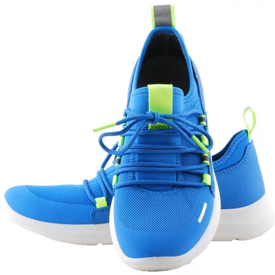 Kék-neon, vízálló, Gore-Tex, fűzős, Superfit edzőcipő