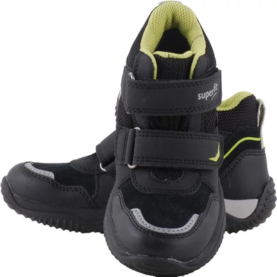 Fekete, neon, Gore-Tex, Superfit magasszárú cipő