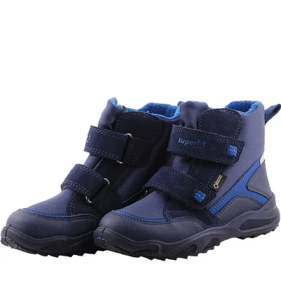 Sötétkék, vízálló, Gore-Tex, Superfit bakancs