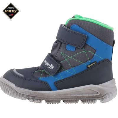 Szürke-kék, bundás, vízálló, Gore-Tex, Superfit bakancs