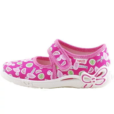 Pink, flamingós, Superfit vászoncipő