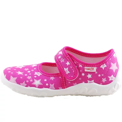 Pink, csillagos, Superfit vászoncipő