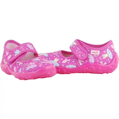 Pink, balerinás, Superfit vászoncipő