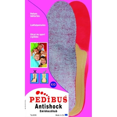 Pedibus, antishock, emlékezőhabos, gyerek talpbetét (29-30)